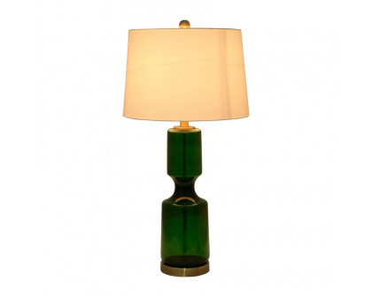 Sagebrook™ Glass Table Lamp - Green