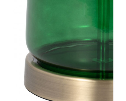 Sagebrook™ Glass Table Lamp - Green