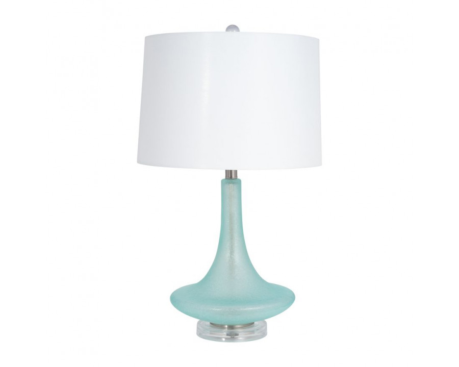 Sagebrook - Glass Table Lamp in Green