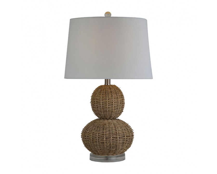 Sagebrook Rattan Table Lamp - Natural