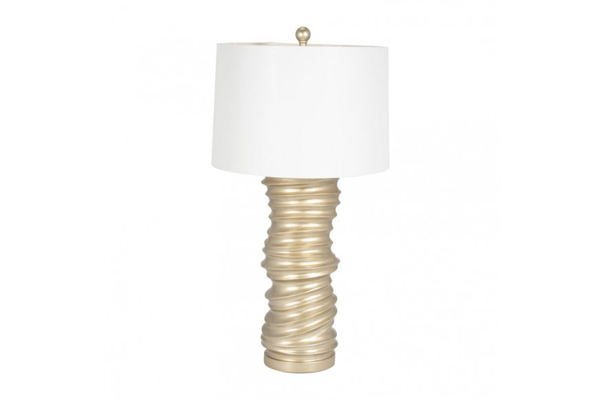 Sagebrook™ Resin Stacking Rings Table Lamp - Champagne