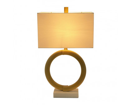 Sagebrook Metal Table Lamp - Gold/White