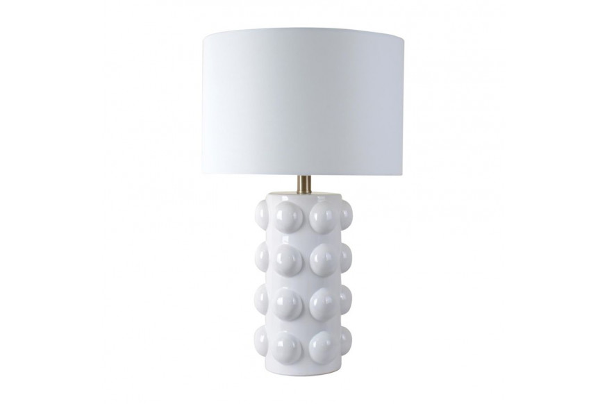 Sagebrook™ Ceramic Bubble Table Lamp - White