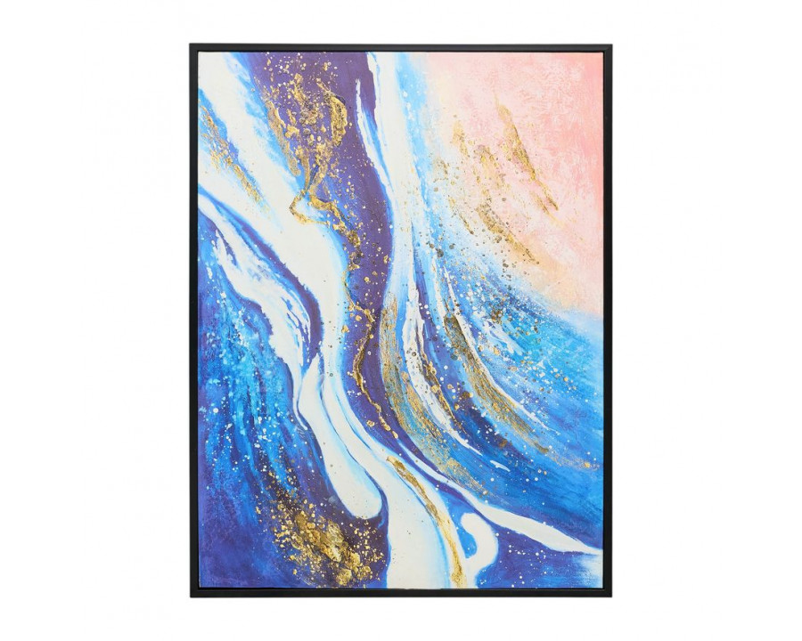 Sagebrook - Hand Painted Abstract Canvas in Multi