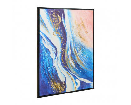 Sagebrook - Hand Painted Abstract Canvas in Multi