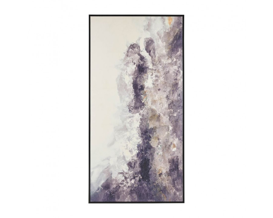 Sagebrook - Hand Painted Abstract Canvas in Gray