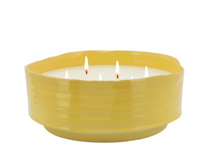 Sagebrook 10" 67 Oz Citronella Candle Planter