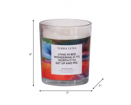 Sagebrook 4" 7 Oz Lying In Bed Boxed Candle