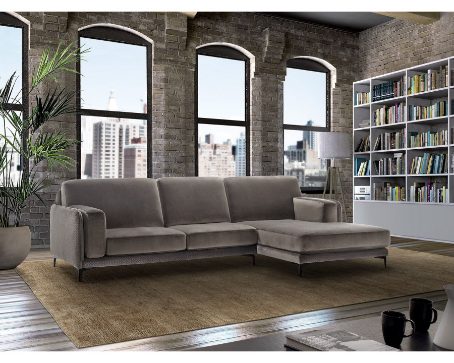 Satis - Evolution Sofa 3str With 1 Arm+Chaise Longue With 1 Arm Cm 114