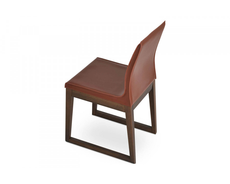 SohoConcept - Polo Sled Wood High Back Chair