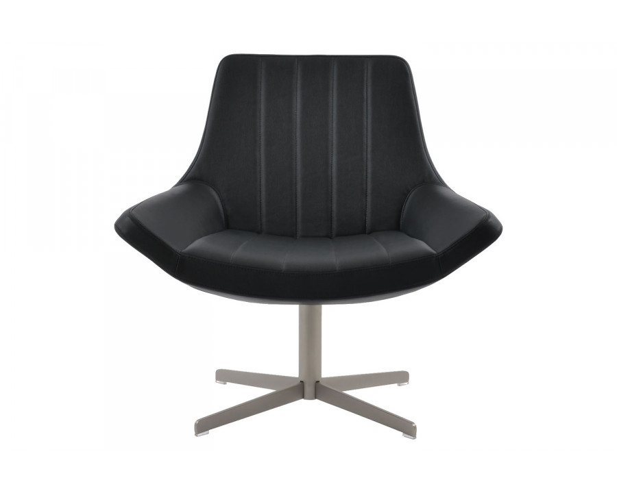 SohoConcept Bellagio Armchair 4 Star Swivel Base - Chrome Base