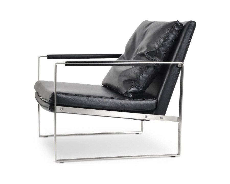 SohoConcept Zara Armchair - Stainless Steel Base