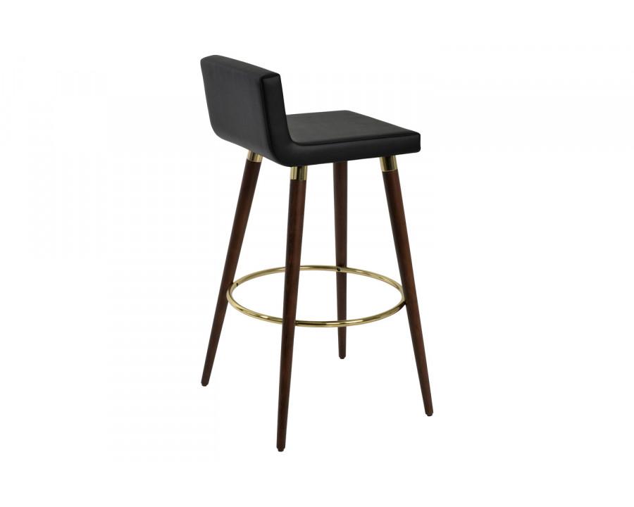 SohoConcept Dallas DR Wood Stool Counter - Beech Natural Base