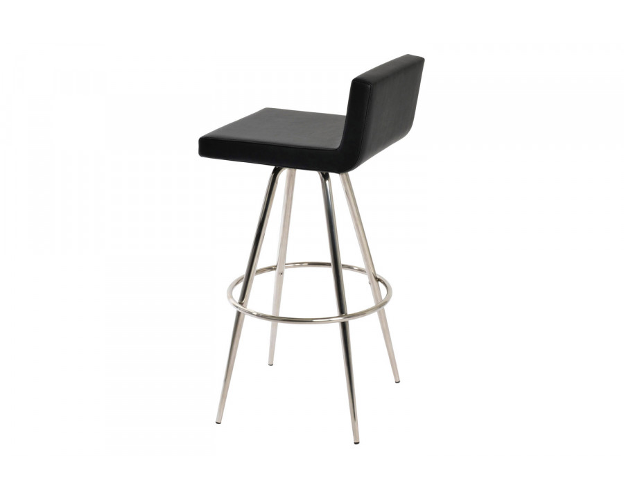 SohoConcept Dallas MW Stool Bar - Black Powder Base