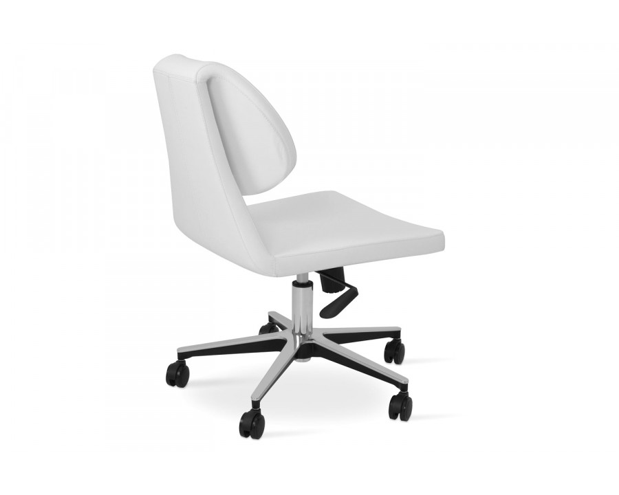 SohoConcept Gakko Office Chair - Chrome Solid Steel Base