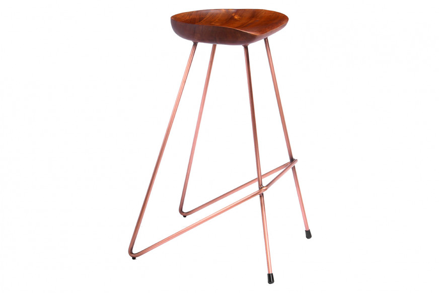 SohoConcept™ Cattelan Wire Stool Counter - White Powder Frame