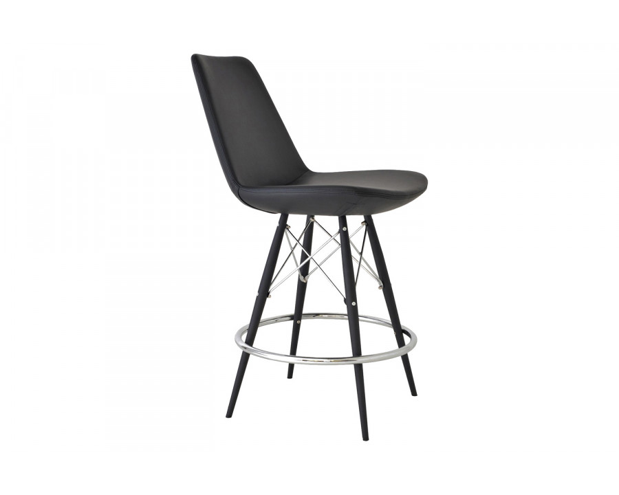 SohoConcept Eiffel MW Stool Counter - Black Powder Base