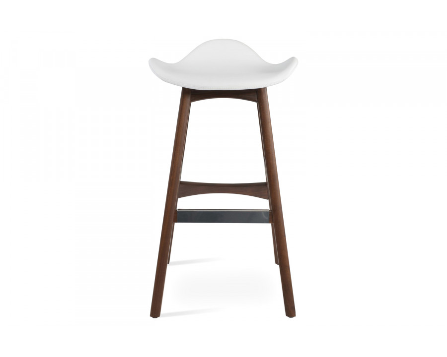 SohoConcept Falcon PR Wood Stool Bar - American Natural Ash Base