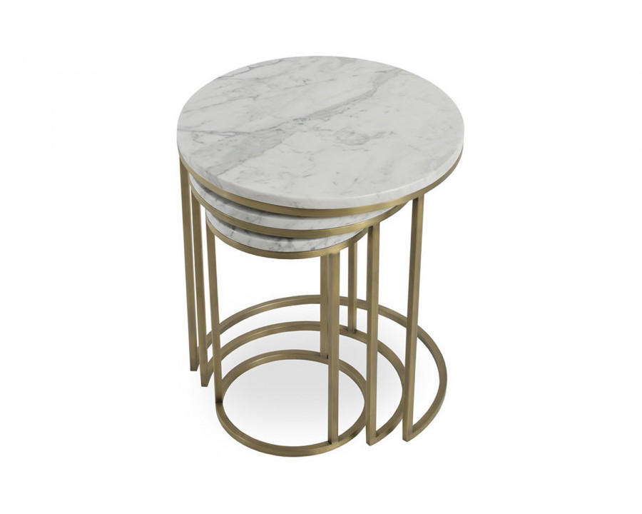 SohoConcept - Alexy Marble Nesting End Table