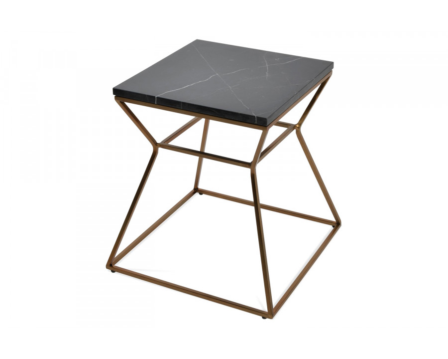 SohoConcept Gakko End Table - Gold Brass Base