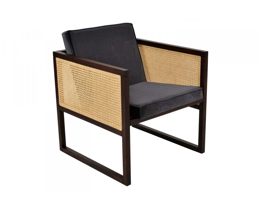 SohoConcept - Cube Wood Wicker Lounge Chair