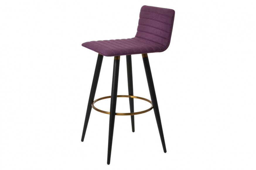 SohoConcept™ Corona Ana Full UPH Stool Counter - Walnut Venner Base