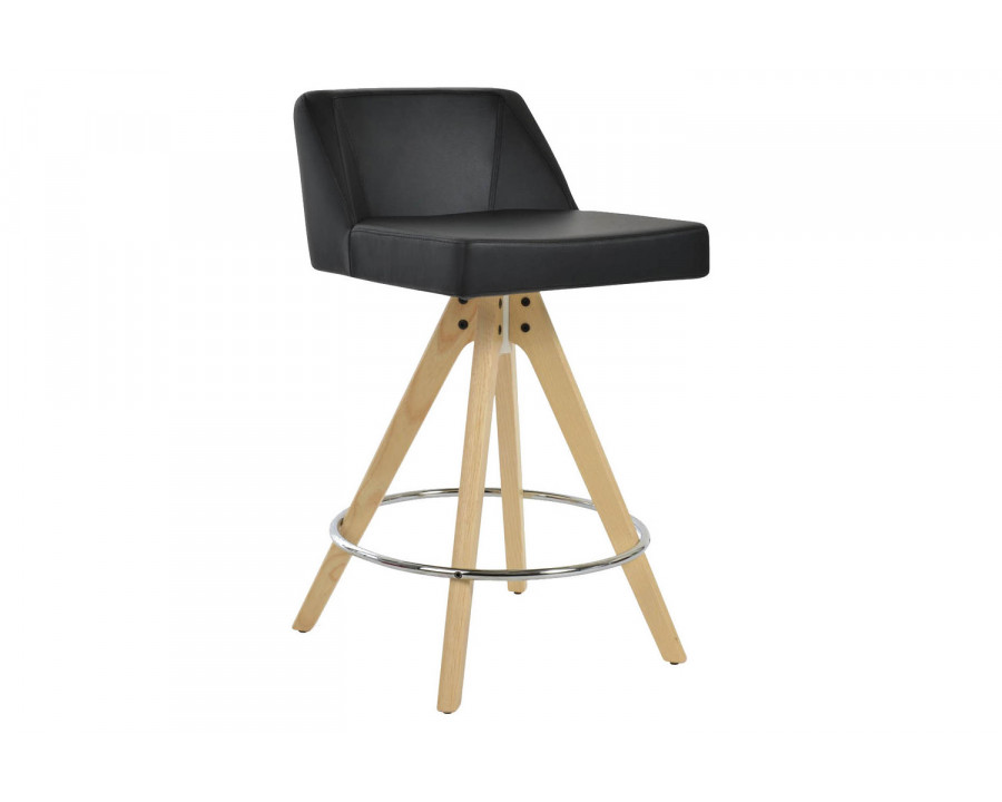 SohoConcept Prisma Pyramid Stool Bar - American Natural Ash Base