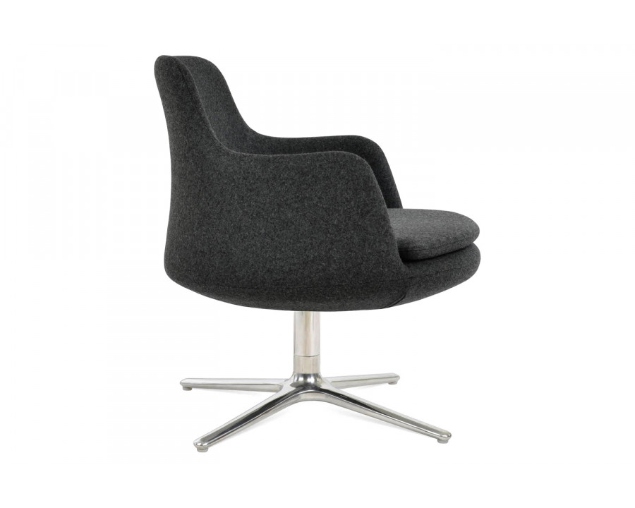 SohoConcept - Dervish Oval Swivel Lounge Chair