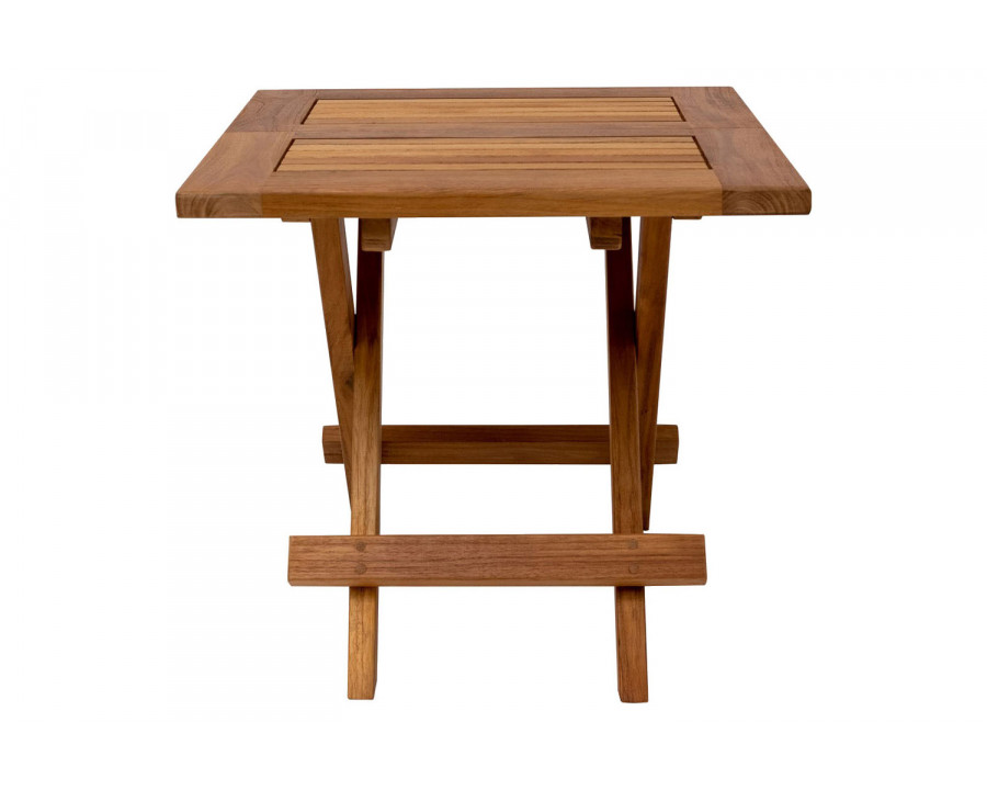 SohoConcept - Paramount Teak Folding Square End Table