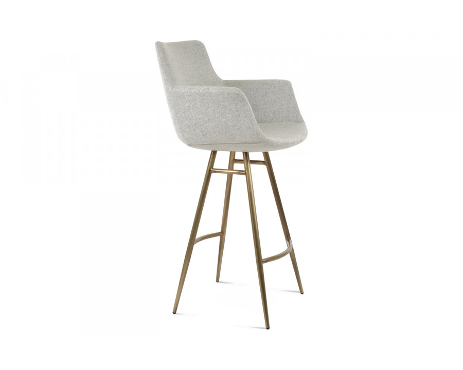 SohoConcept Bottega Galata Stool Bar HB - Brass Base