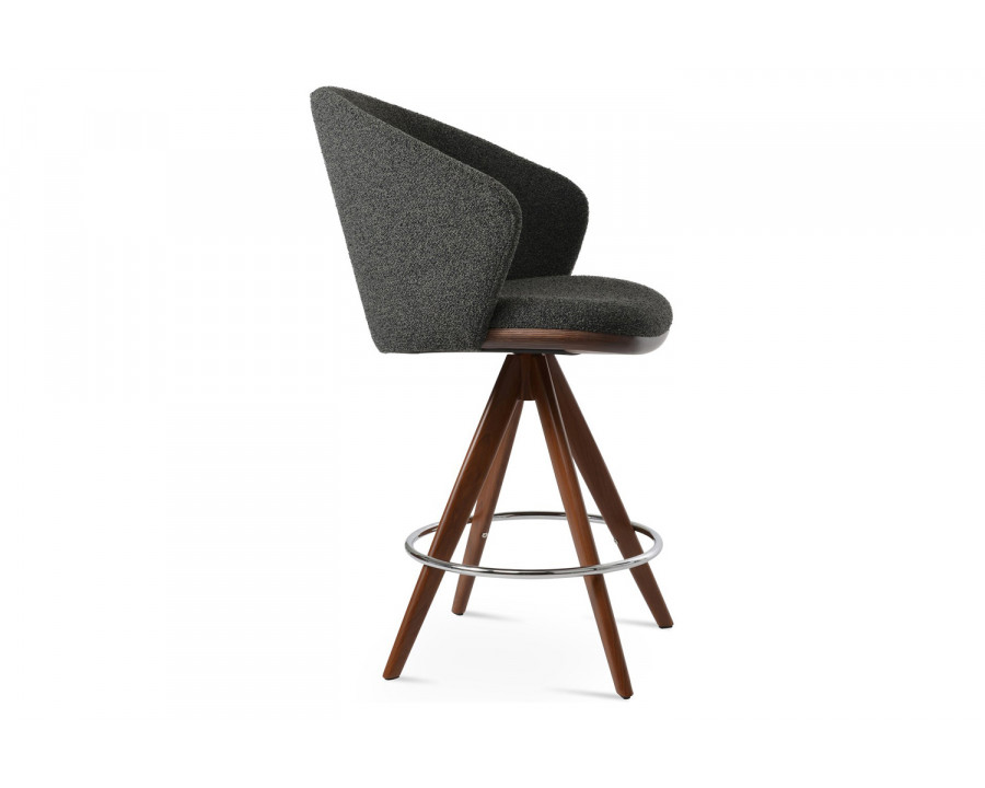 SohoConcept - Athena Pyramid MW Swivel Stool Counter