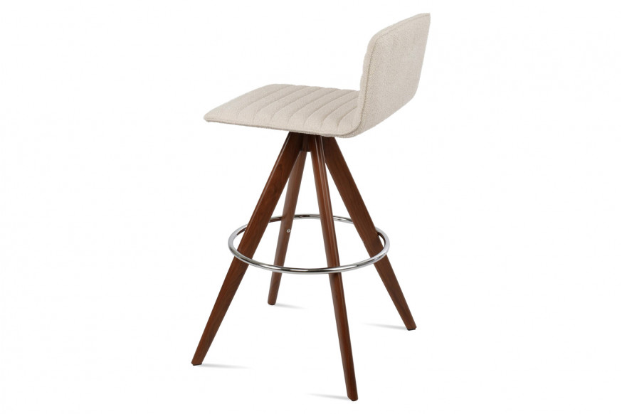 SohoConcept™ Corona Pyramid MW Full UPH Swivel Stool Counter - Walnut Venner Base