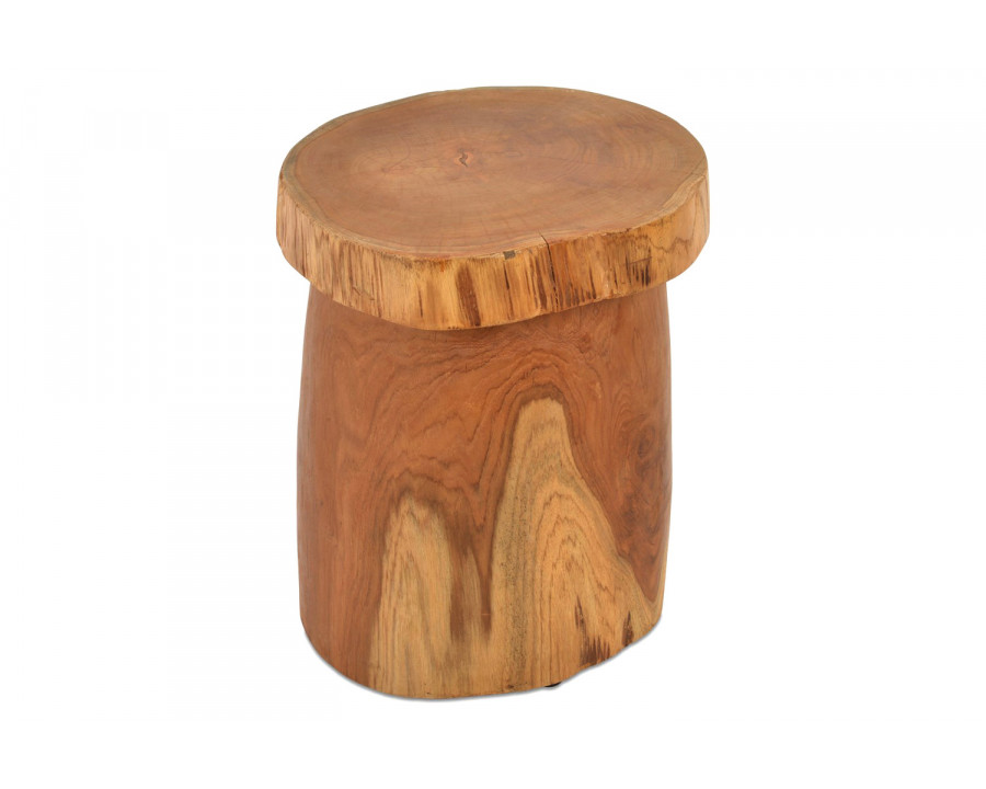 SohoConcept - Earth Pillar Teak Side Table