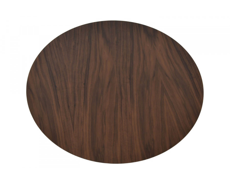 SohoConcept Wood Veneer Top 21.5" - Walnut Veneer