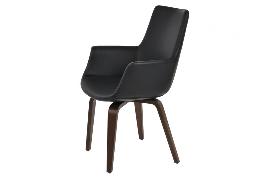 SohoConcept™ Bottega Plywood Armchair HB - American Walnut Base