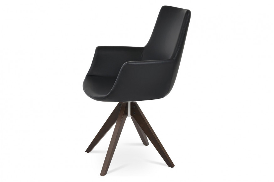 SohoConcept™ Bottega Pyramid Swivel Chair HB - Natural Ash Base