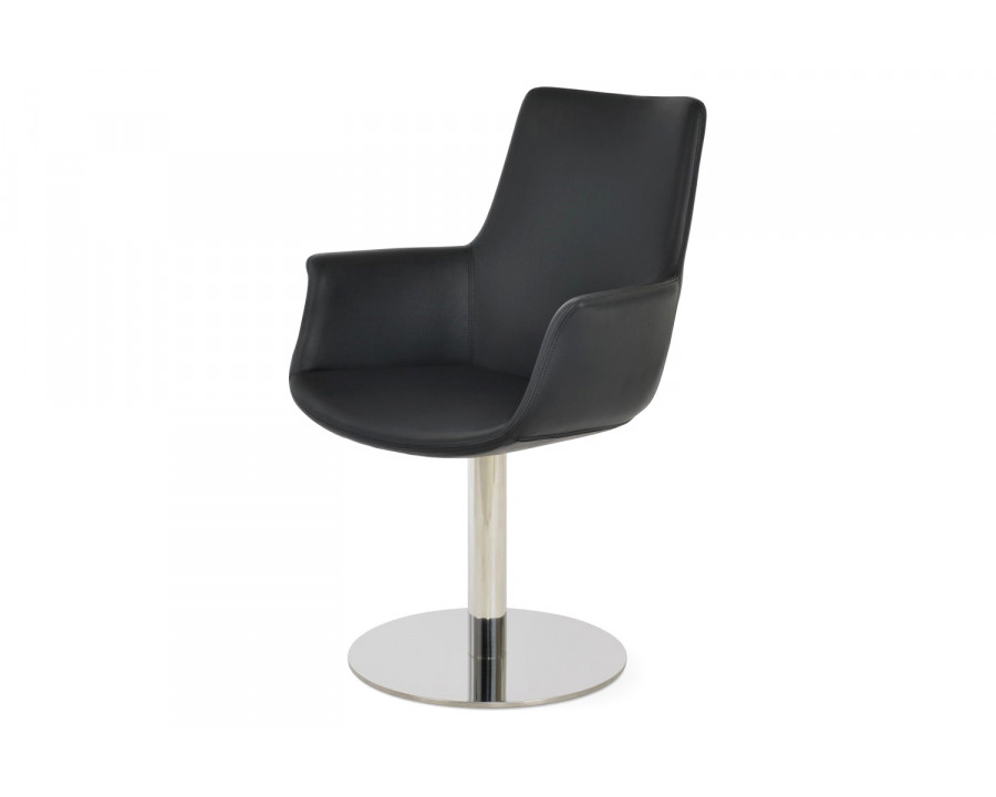 SohoConcept - Bottega Round Swivel Armchair HB