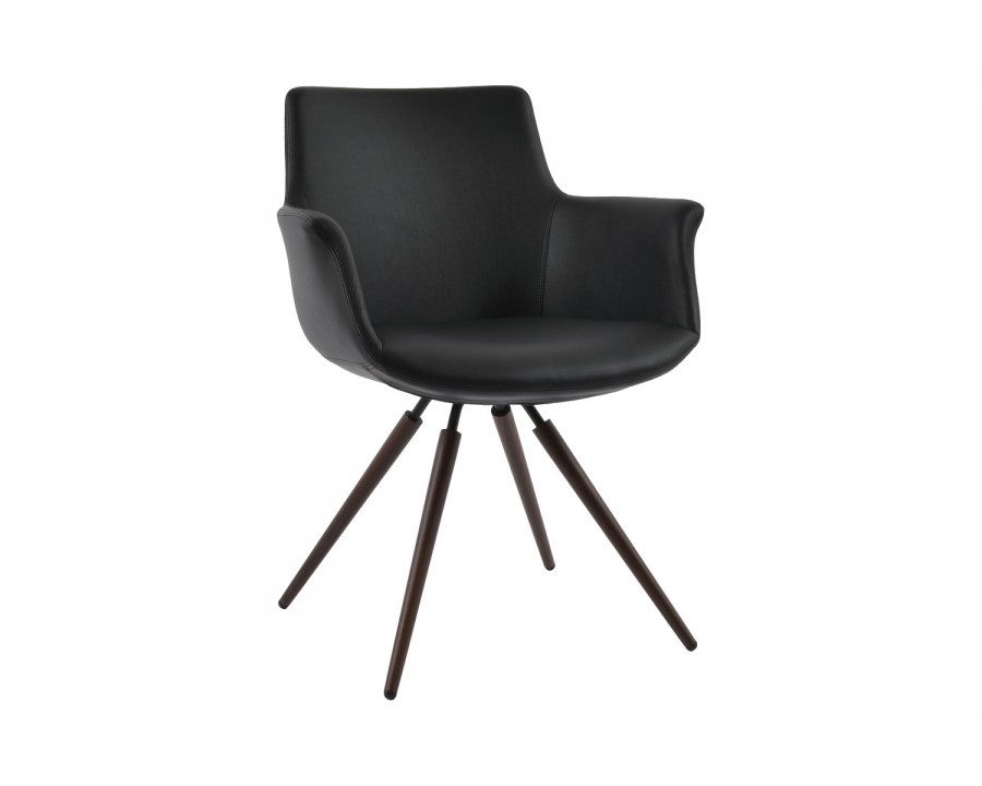 SohoConcept Bottega Star Armchair Ring Base - Black Powder Base