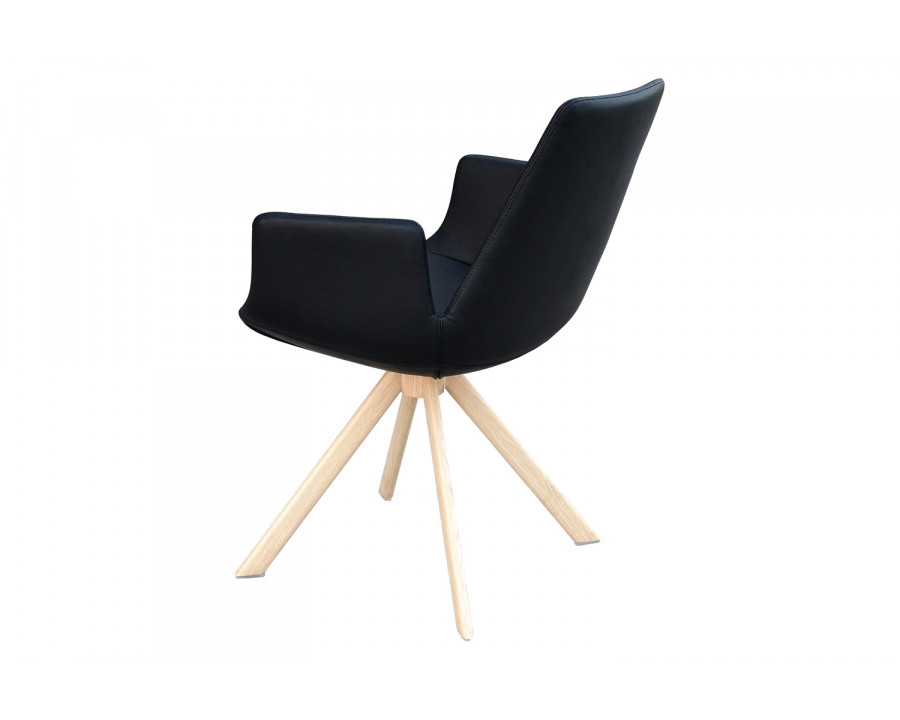 SohoConcept Eiffel Sword Armchair - Black Base