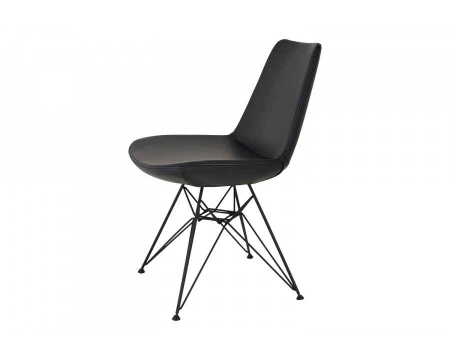 SohoConcept Eiffel Tower Chair - Black Brushed Base