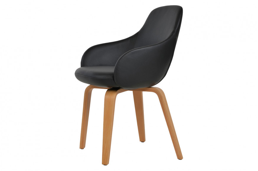 SohoConcept™ Gazel Plywood Armchair - American Walnut Base