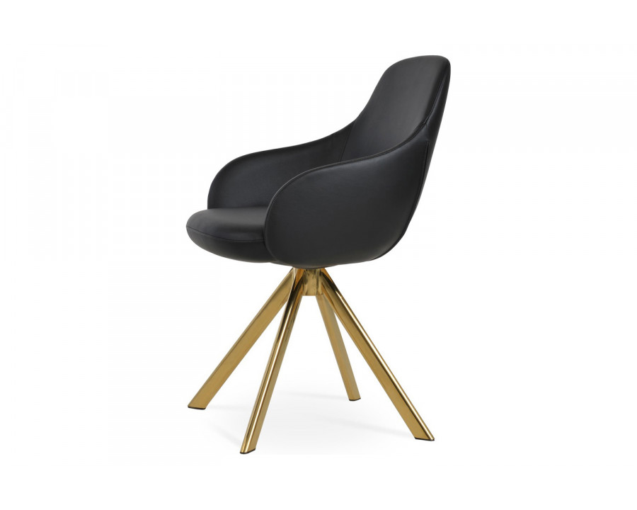 SohoConcept - Gazel Sword Swivel Armchair