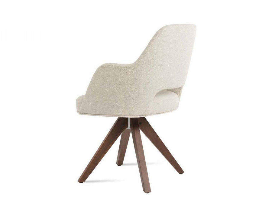 SohoConcept - Marash Pyramid Wood Dining Armchair