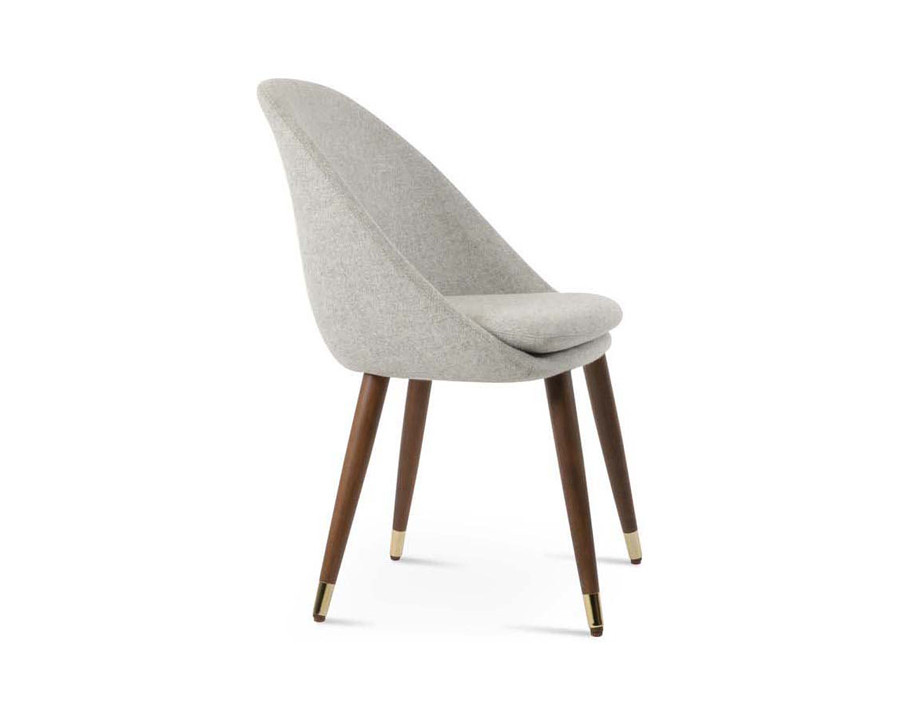 SohoConcept Avanos PTR Wood Dining Chair - Walnut Base