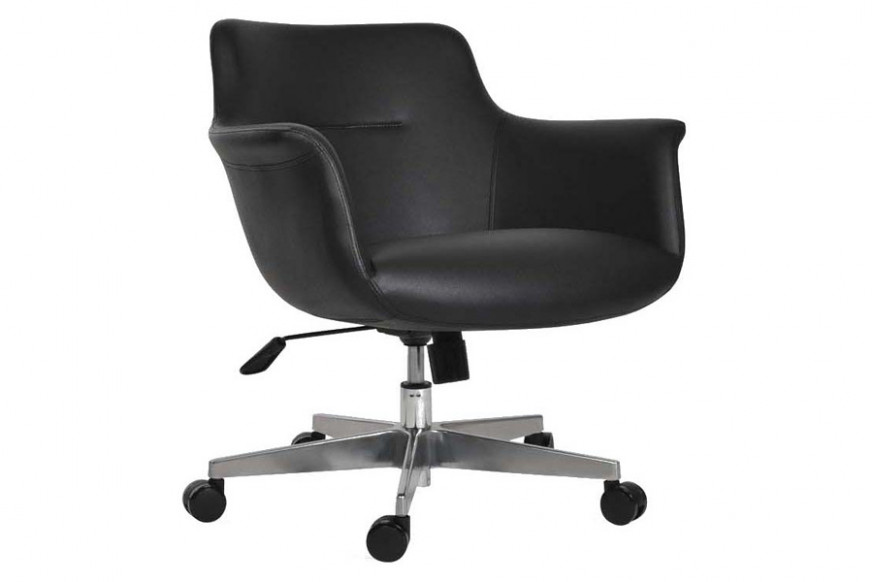 SohoConcept™ Bottega Arm Lounge Office Chair - Black Base