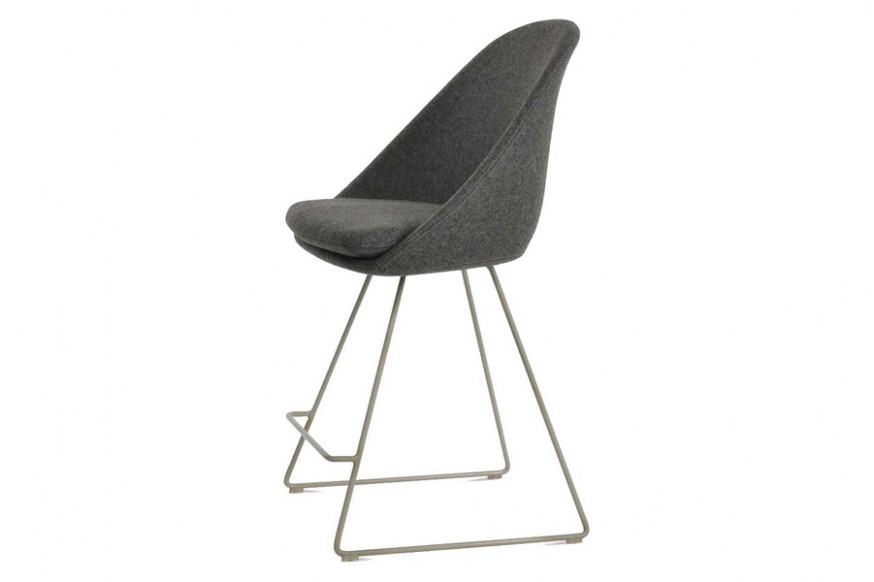 SohoConcept™ Avanos Wire Stool Bar - Bone Powder Base