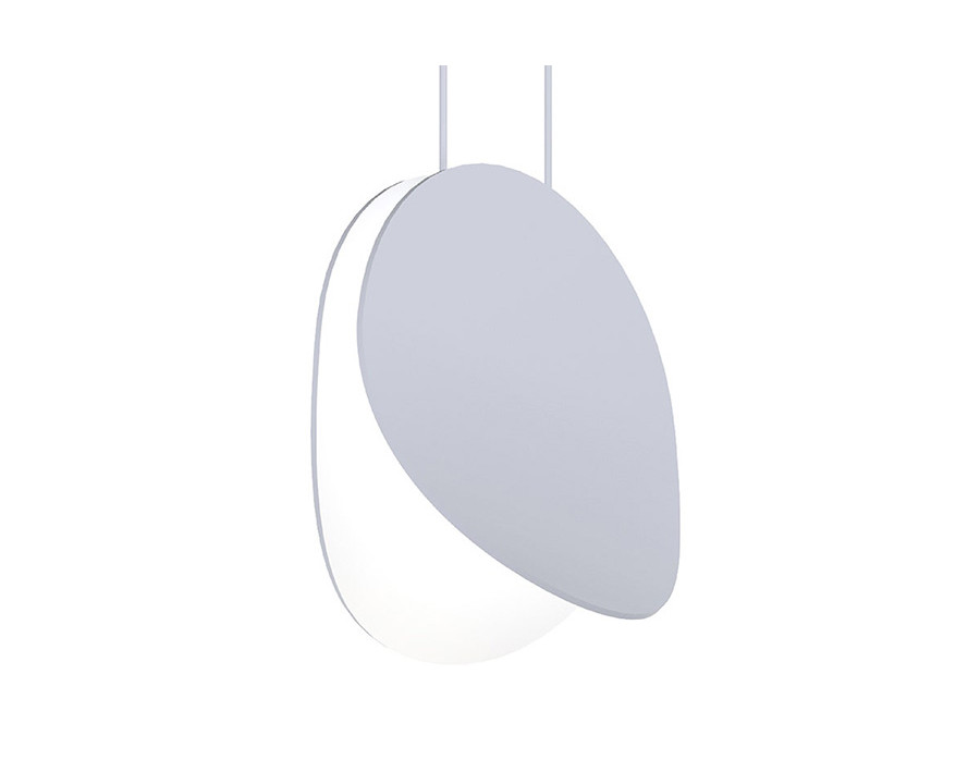 Sonneman Malibu Discs LED Pendant - Dove Gray, 7.5"