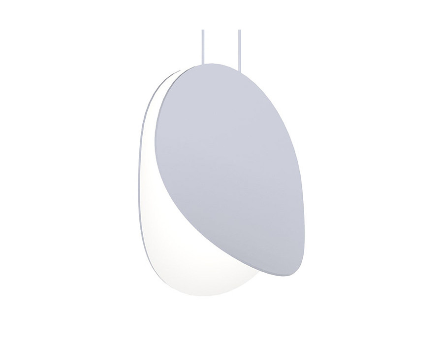 Sonneman Malibu Discs LED Pendant - Dove Gray, 10"