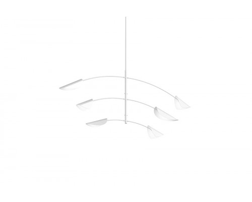 Sonneman Movile LED Chandelier - Satin White