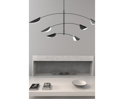 Sonneman Movile LED Chandelier - Satin White